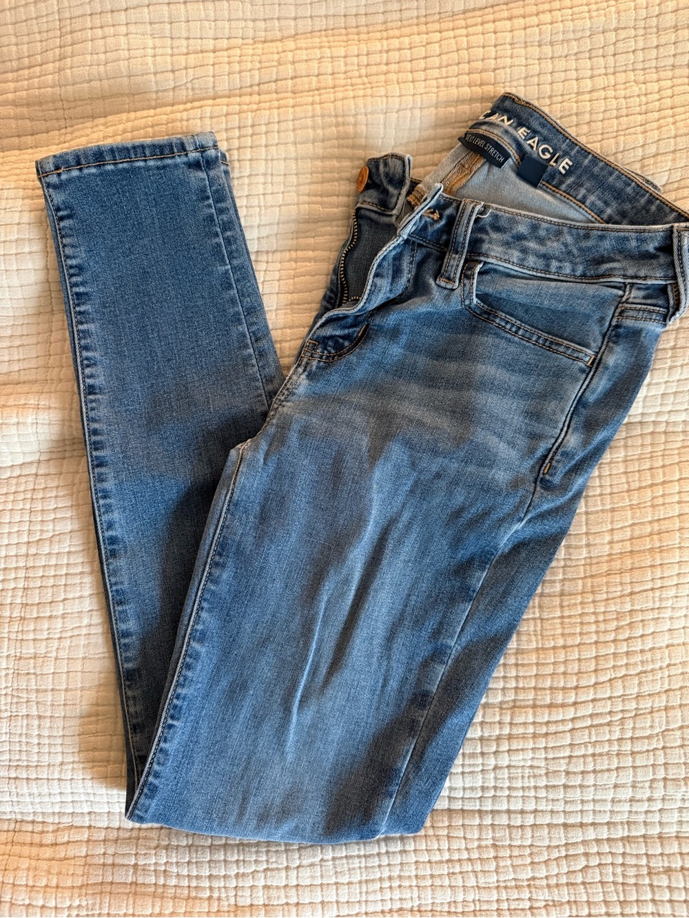 American Eagle Outfitters Blue Skinny Jeans - Women's